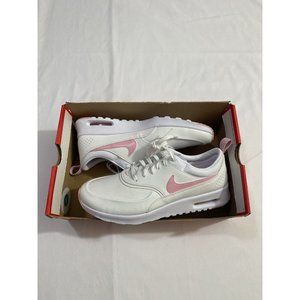 New Women’s Size 10 White Pink Nike Air Max Thea PRM Running Shoes FJ4576 100